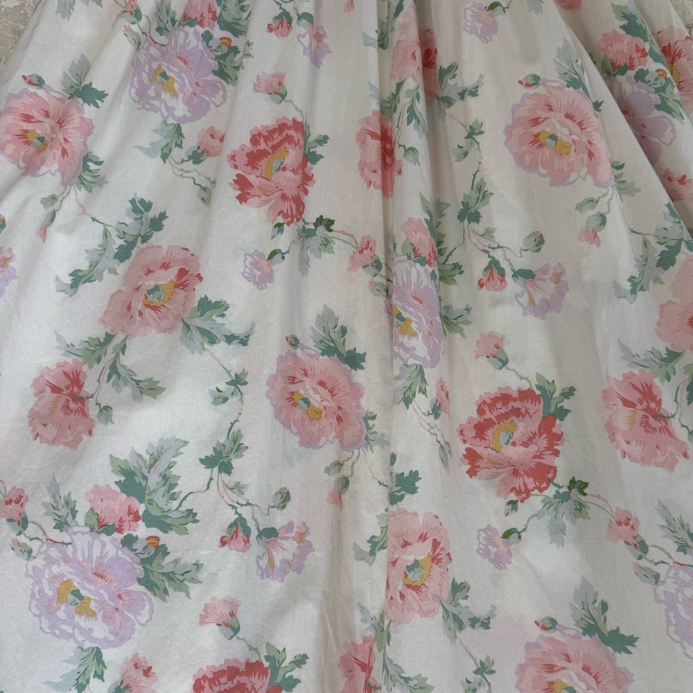 Polo Ralph Lauren Floral Smocked Cotton Dress XS NWT $398 - Picture 11 of 13